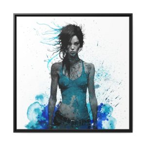 Skinny Blue Girl par David Lartigue