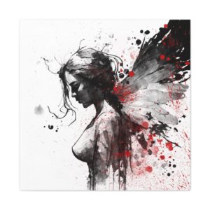 La femme ange illustration par David Lartigue