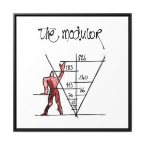 Le Modulor, illustration par David Lartigue