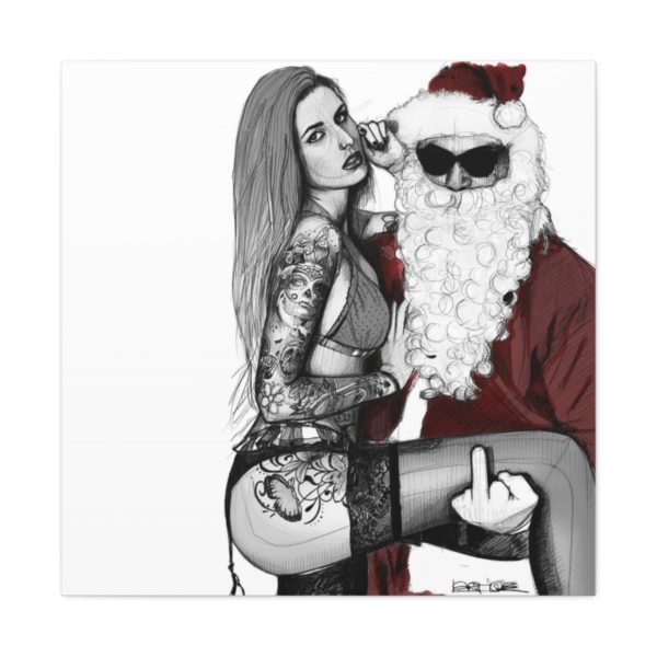 F*ck Christmas, illustration par David Lartigue